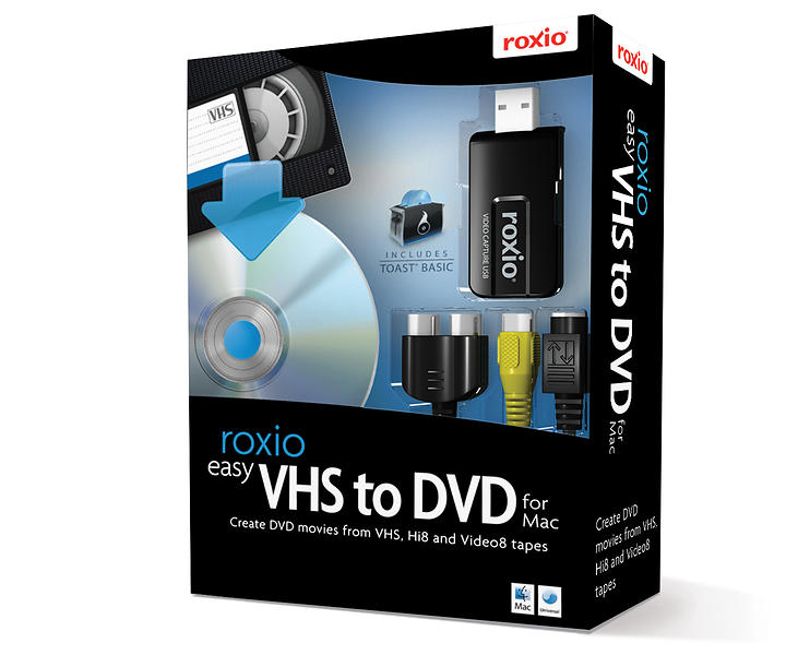 Roxio easy vhs to dvd for mac no sound
